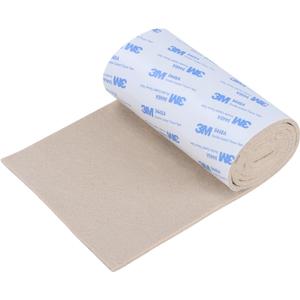 Felt Furniture Pads, Non Slip Self Adhesive Cuttable Felt Tape Beige Heavy Duty Felts Strip Roll for Protecting Hardwood Floors Chair Wall Protector (40 x 5 x 0.12 Inch)