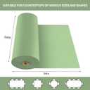 CXPSINC 54 Inch X 300 Feet Plastic Table Cover Roll Disposable Tablecloth with Slide Cutter for All Type/Shape Tables | Party, Banquet, Birthdays, Weddings(Sage Green, 300 Feet)