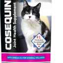 Nutramax Cosequin for Cats Joint Health Supplement, Contains Glucosamine for Cats, Plus Chondroitin and Omega-3s, Supports Joint and Skin and Coat Health, Soft Chews, 60 Count