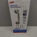 TAILI Grab Bars for Bathtubs and Showers 2 Pack Suction Grab Bar, Heavy Duty Shower Handle Removable Bath Handrails for Seniors and Elderly, Bathroom Safety Grip No Drilling Waterproof,Grey (16.8", Gray)