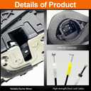 Door Lock Actuator Compatible with 2020-2024 Sentra Front Left Driver Side Door Latch Assembly