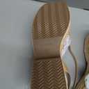 Marc Ford Platform Sandals for Women Summer Espadrilles Wedges - Ankle Strap, Buckle, Open Toe, Beach Shoes, Vacation, Dressy, Size 7.5