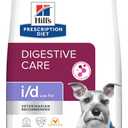 Hill's Prescription Diet i/d Low Fat Digestive Care Chicken Flavor Dry Dog Food, Veterinary Diet, 27.5 lb. Bag