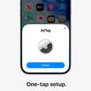 Apple AirTag (2nd Generation): Tracker for Keychain, Wallet, and More; Locator with Sound; Simple One-Tap Setup with iPhone or iPad; Key Finder with up to 1.5X Precision Finding Range