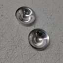 Koala Babycare The Original Silver Nursing Cups - Nipple Shields for Breastfeeding Newborn - Breastfeeding Essentials - Protect and Soothe - Tri-Laminate Silver - Standard Size (Regular)