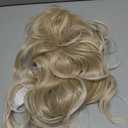 KOME Blonde Synthetic Lace Front Wig,13x4 HD Lace Layered Wave Glueless Wigs for Women Daily Use 26IN