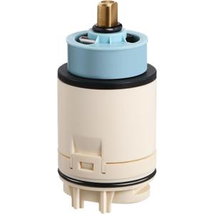 Dreyoo 1 Pack Single Function Pressure Balance Cartridge Replacement for RP70538, Shower Cartridge Compatible with Peerless and Delta Single Handle Tub/Showers Faucet (Check Valve Not Included)