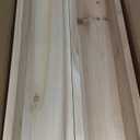 Wooden Chicken Feeder, Feeding Container, No Waste for Garden Outdoor Farm, Light Wood, 4 count