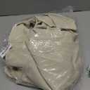 NICETOWN Room Darkening Beige Curtain 84 inch Length - Grommet Solid Thermal Insulated Doorway Drape Blackout Curtain Sound Reducing for Bedroom/Living Room (1 Panel, W66 X L84)