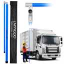 20FT Load Height Measuring Stick with Carrying Bag, Retractable Height Stick for Trucks, Truck Height Measuring Stick with Adjustable Pole, Accurately for Trucks, Car Haulers(Dark Blue)