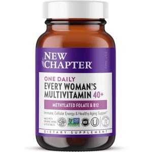 New Chapter Every Woman's One Daily 40+ Multivitamin, 72 Tablets