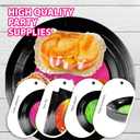200Pcs Rock and Roll Record Party Supplies 2026 50s Vinyl Record Plates and Napkins Disposable Karaoke Decorations for 1950s Dj Rock Music Themed Vintage Birthday Bachelorette Supplies Serve 50
