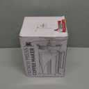 Cafe Du Chateau Stainless Steel French Press Coffee Maker - 34oz Insulated Coffee Press with 4-Level Filtration, BPA Free, Durable Glass, Great for Tea (C. Rose Gold)