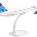 SkyMarks Flight United 787-10 1/200 Airplane Model True to Scale with a Design Perfect for Ages 14+