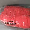 Amazon Essentials Girls' Long Heavyweight Hooded Puffer Jacket, Bright Pink, X-Large