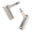 Cable Matters 2-Pack 1/4 Right Angle Adapter - 6.35mm TS Right Angle Guitar Adapter for Electric Guitars, Bass AMP, Mixers & Equalizers