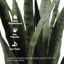 Solution4Patio 3ft Artificial Sansevieria Trifasciata Prain, Tropical Faux Snake Plant, Fake Mother in Law Tongue Plants, Greenery Realistic Houseplant for Home Office Corner Outdoor/Indoor Decor