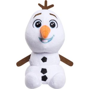 Disney Frozen Talking 9.5 Inch Small Plush Toy, Olaf, Stuffed Toy Snowman