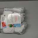 Hanes Boys' Ankle Socks, 14 Pairs, Stretch-Cotton Socks for Boys, Moisture-Wicking, Cushioned, Larg