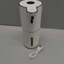 Automatic Foaming Soap Dispenser Touchless, USB Rechargeable Smart Hand Soap Dispenser, 6-Level Adjustable, 12.8oz/380mL Wall Mounted for Bathroom Kitchen Dish Soap-White