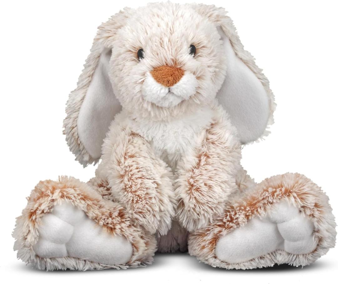 Melissa & Doug Burrow Bunny Rabbit Stuffed Animal (9 inches) Burrow Bunny Rabbit Stuffed Animal (9 inches)