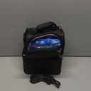 NCVI Breastmilk Cooler Bag with 2 Ice Pack, Breast Pump Bag with Cooler Fits 6 Bottles, Double Layer Breast Milk Travel Bag Baby Bottle, for Travel, Nursing Mom Daycare, Work, Picnic (Black)