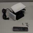 Ganiude 35W Plug in Flood Light Outdoor, Motion Sensor Plug in LED Security Light with Remote Control, Dusk to Dawn, 3 Heads, 3500LM, 5000K, IP65 Waterproof Exterior Lamp for Porch, Garage, Yard