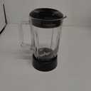 Anbige Replacement Parts 5-Cups Glass Jar with blade and collar,Compatible with Black&Decker Blender BL1110BG/ BL1120BG/ BL1130SG/ BL1220GG/ BL1210RG/ BL1230SG/ BL1820SGM