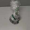 Tresbro Heavy Duty Dog Chains for Outside, 25FT Stainless Steel Tie Out Cable with Swivel Hook for Large Medium Dogs, Metal Chew Proof Pet Runner Chain Leash for Outdoor Camping Hiking Yard Lead, 4MM (Silver)