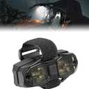KEMIMOTO UTV Dome Light 12V Universal Roll Bar Mount, Upgraded 600mAh Wired Cab Light, 3 Modes Aluminum Waterproof, Compatible with Polaris RZR Can-Am X3 Defender CFMOTO, Fit 1.5"-2" Roll Bar