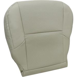 Driver Bottom Perforated Ecru Tan Microfiber Leather Seat Cover Fit for Lexus GX460 2010 2011 2012 2013 2014 2015 2016 2017#LA00 or LB00