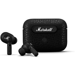 Marshall Motif True Wireless Noise Canceling Headphones, In Ear, Black