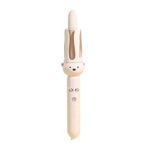 PretiHom Automatic Rotating Curling Iron - 1.1 Inch (28mm) Curling Wand for Beach Waves, Anti-Scald, Anti-Tangle, Ceramic Coating, Dual Voltage, Hair Curler for Women, All Hair Types