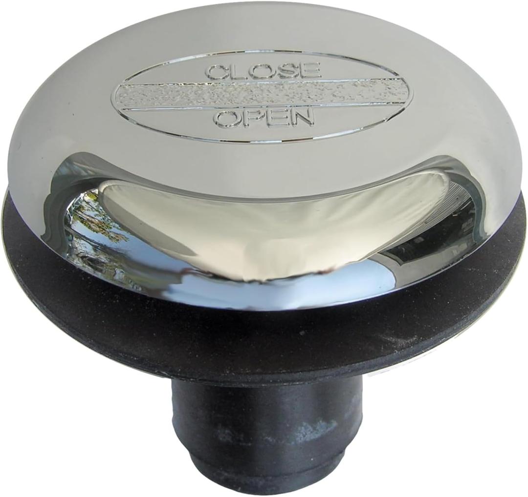 LASCO 03-4823 Rapid Fit Style Strainer, Stopper Bathtub, Chrome Plated (1 Pack)