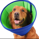 Soft Dog Cone Recovery Collars & Cones After Surgery for Medium Large Dogs, Comfy Ecollars to Stop Licking, Adjustable, Dog Ecollars for Recovery Plastic: Superior Support Fabric: Soft Comfort, XL