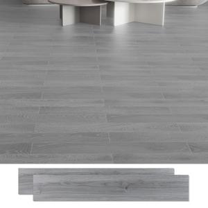 RORA Peel and Stick Floor Tile, 12-Pack 18 SF, Wood Plank Waterproof Vinyl