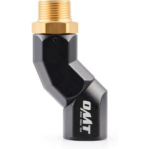 Orion Motor Tech Fuel Hose Nozzle Swivel, 3/4" Dual NPT Threads Fuel Transfer Swivel Multi Plane 360 Rotating Fuel Tank Fuel hose Connector for Fuel Pump Hose Nozzle Transfer Diesel Gasoline Kerosene
