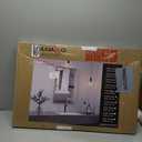 LOAAO Gold Metal Framed Bathroom Mirror for Wall, 22X30 Inch Rounded Rectangle Mirror, Matte Black Bathroom Vanity Mirror Farmhouse, Anti-Rust, Hangs Horizontally or Vertically