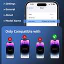 ruwa 2-Pack Screen Protector Compatible for iPhone 14 Pro Max(6.7Inches)