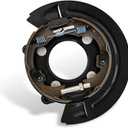926-269 Rear Loaded Brake Backing Plate Assembly with Parking Brake Shoes Compatible with Dodge Ram 2500 Pickup 2003-2008,Ram 2500 2010 RWD, Ram 3500 Pickup 2003-2008, for RAM 2500 2011 RWD