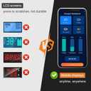 12V 24V 36V 48V Smarter Adjustable Lithium Battery Charger with Anderson Plug. Bluetooth APP Control, LIFEPO4 Battery Charger. 16FT, 3-Stage Charge Technology, for Golf Cart, Truck, RV, Boat and More