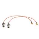 2 x Superbat SMA to N Adapter Cable 12inch Low Loss RG316 SMA Male to N Female Bulkhead Coax Jumper (2Pcs) for 3G/4G/LTE Lora Gateway Hotspot Radio ADS-B Receiver