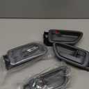 Set of 4 Front & Rear Drive & Passenger Side Interior Door Handles for 2000-2004 Toyota Avalon, 2001-2007 Sequoia, 2004-2006 Tundra(Crew Cabs Only) - Four Full-Sized Doors - Gray