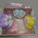 4Pcs Taba Stress Relief Squishy Toys Cat Paw, Cute Kawaii Paw Sensory Squeeze Toys, Handmade Ultra Soft Animal Squishies Toys, Party Favors Squishy Fidget Toys for Kids Adults