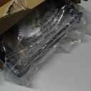 Toplife Pots and Pans Organizer Rack for Cabinet and Countertop, 10+ Pot Lids, Bakeware and Cookware Holder with 10 Adjustable Compartments - Black