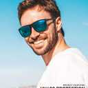 KALIYADI Polarized Sunglasses for Men, Lightweight Sun Glasses with UV Protection for Driving Fishing Golf