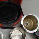 Imusa 4 Cup Epic Electric Espresso/Cappuccino Maker (Cafe Cubano, Cortadito, Colada, Cafe con Leche), Red