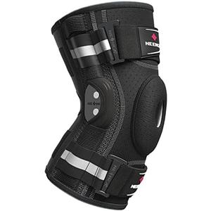 NEENCA Professional Knee Brace for Knee Pain, Adjustable Hinged Knee Support with Removable Side Stabilizers, Strong Stability for Joint Pain Relief, Arthritis, Meniscus Tear, ACL, PCL, Runner, Sports