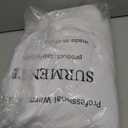 Surmente 2 Pack White Rectangle Tablecloth 90 x 132-inch Rectangular Polyester Table Cloth for Weddings, Banquets, or Restaurants