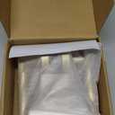 Amerdeco 3 Pack Brushed Gold Door Handles Interior, Knurled Privacy Door Handles with Lock,Gold Door Lever for Bedroom or Bathroom,Reversible Keyless for Left Right Handed Doors AM0027